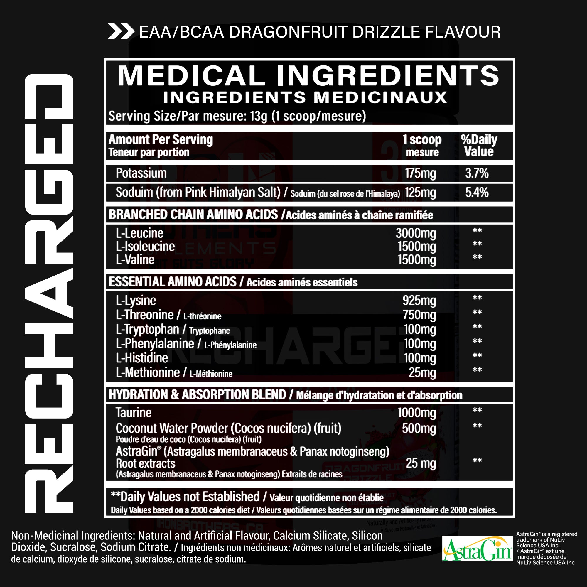 Recharged BCAA/EAA