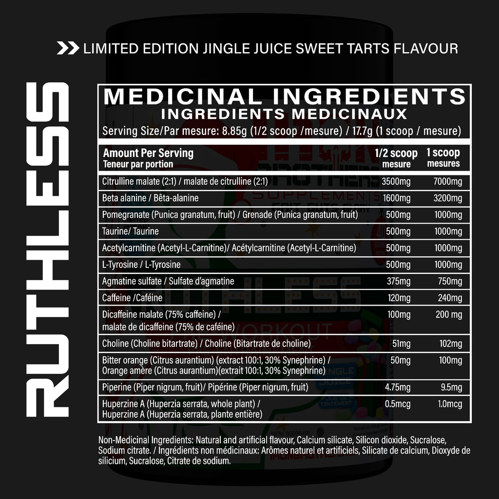 Jingle Juice Ruthless PreWorkout