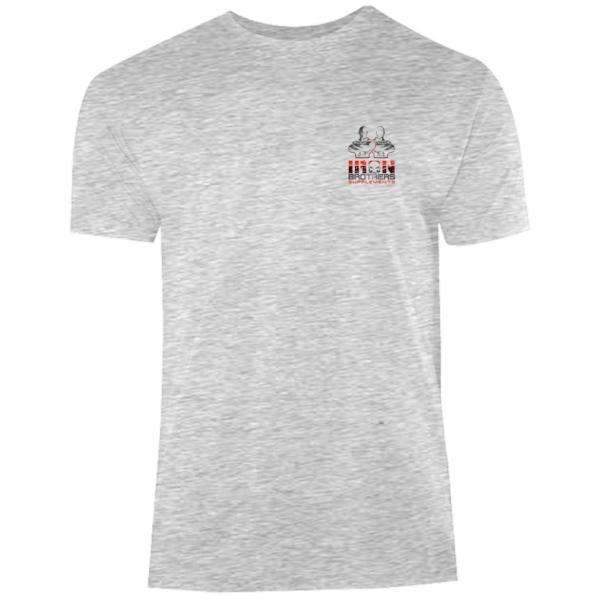 Grey Tshirt Iron Brothers Logo Gear
