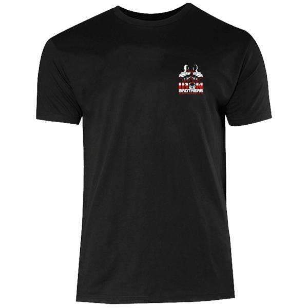 Black Tshirt Iron Brothers Logo Gear